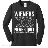 Wieners Never Quite Kids Long Sleeve Shirt thumb 0