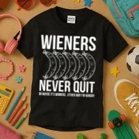Wieners Never Quite Kids T-Shirt thumb 3