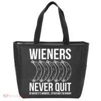 Wieners Never Quite Tote Bag thumb 0