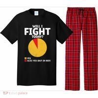 Will I Fight Today Taekwondo Player Martial Arts Tkd Gift Pajama Set thumb 0