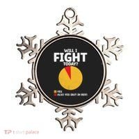 Will I Fight Today Taekwondo Player Martial Arts Tkd Gift Ornament thumb 0