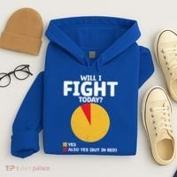 Will I Fight Today Taekwondo Player Martial Arts Tkd Gift Hoodie thumb 4
