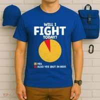 Will I Fight Today Taekwondo Player Martial Arts Tkd Gift T-Shirt thumb 6
