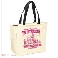 When I Found Out The Patriarchy Wasnt About Horses I Lost Interest Tote Bag thumb 2