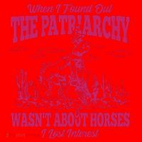 When I Found Out The Patriarchy Wasnt About Horses I Lost Interest Santa Hat thumb 1