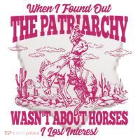 When I Found Out The Patriarchy Wasnt About Horses I Lost Interest Ceramic Ornament thumb 2