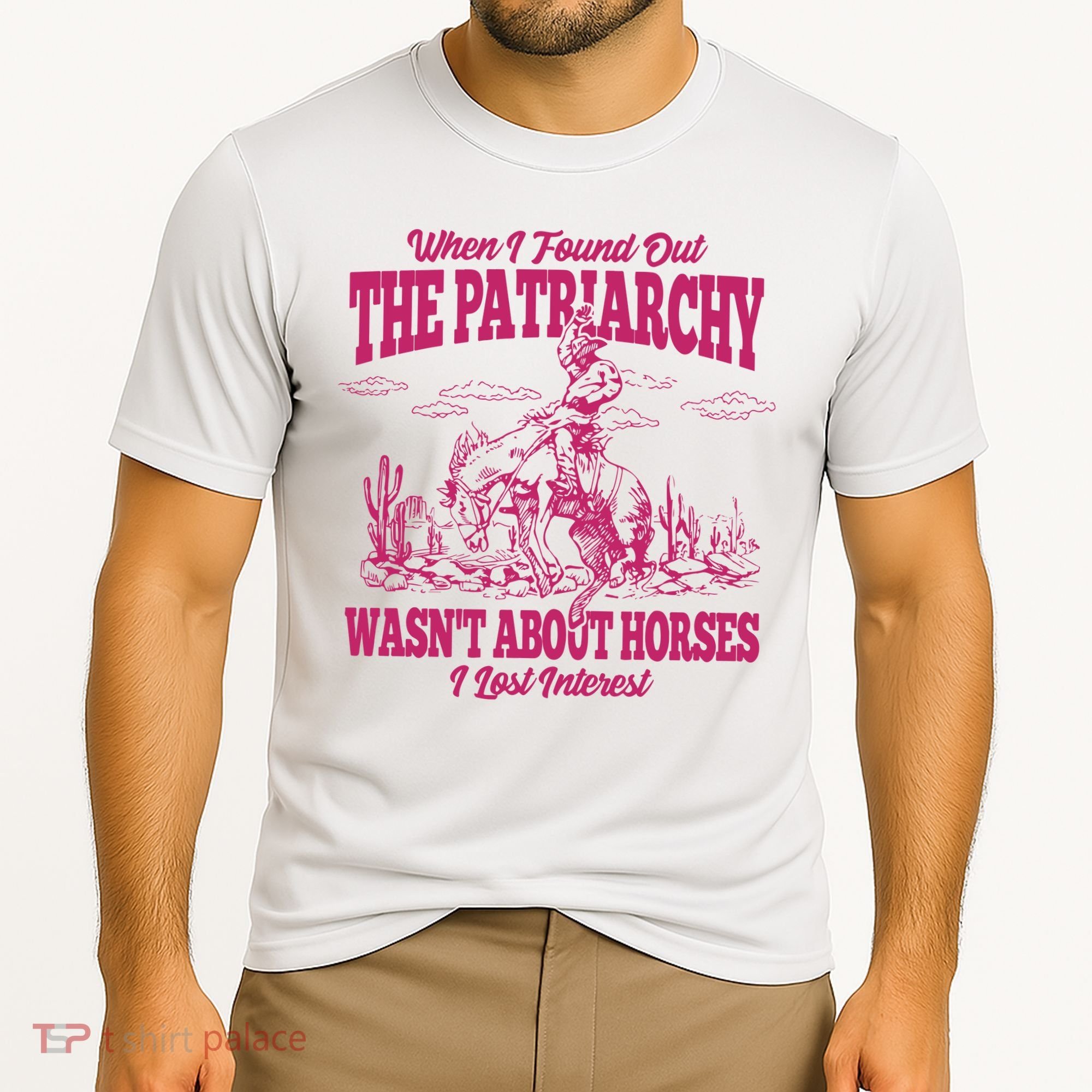 When I Found Out The Patriarchy Wasnt About Horses I Lost Interest Cooling Performance Crew T-Shirt