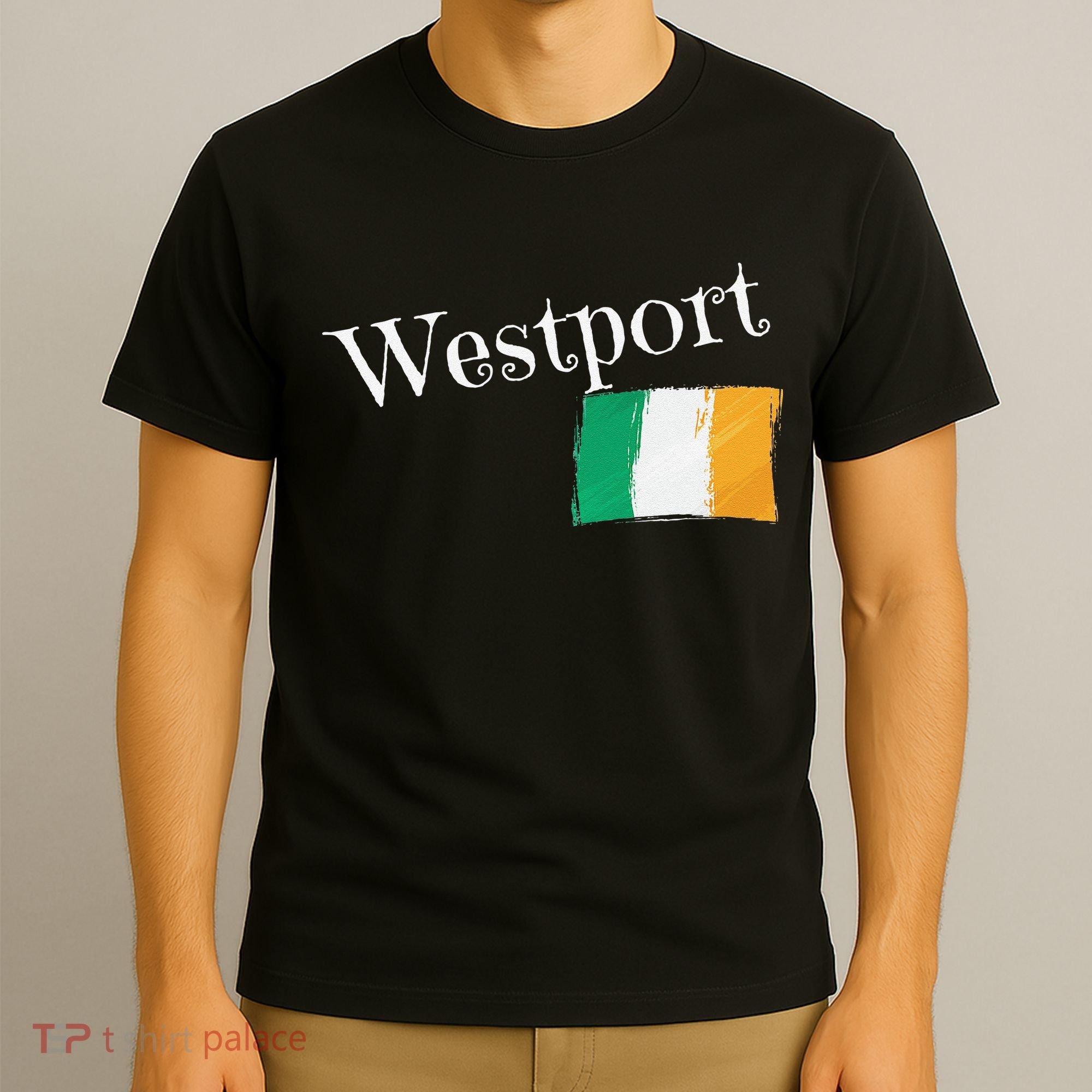 Westport Ireland Flag Irish City Saint Patrick's Day T-Shirt