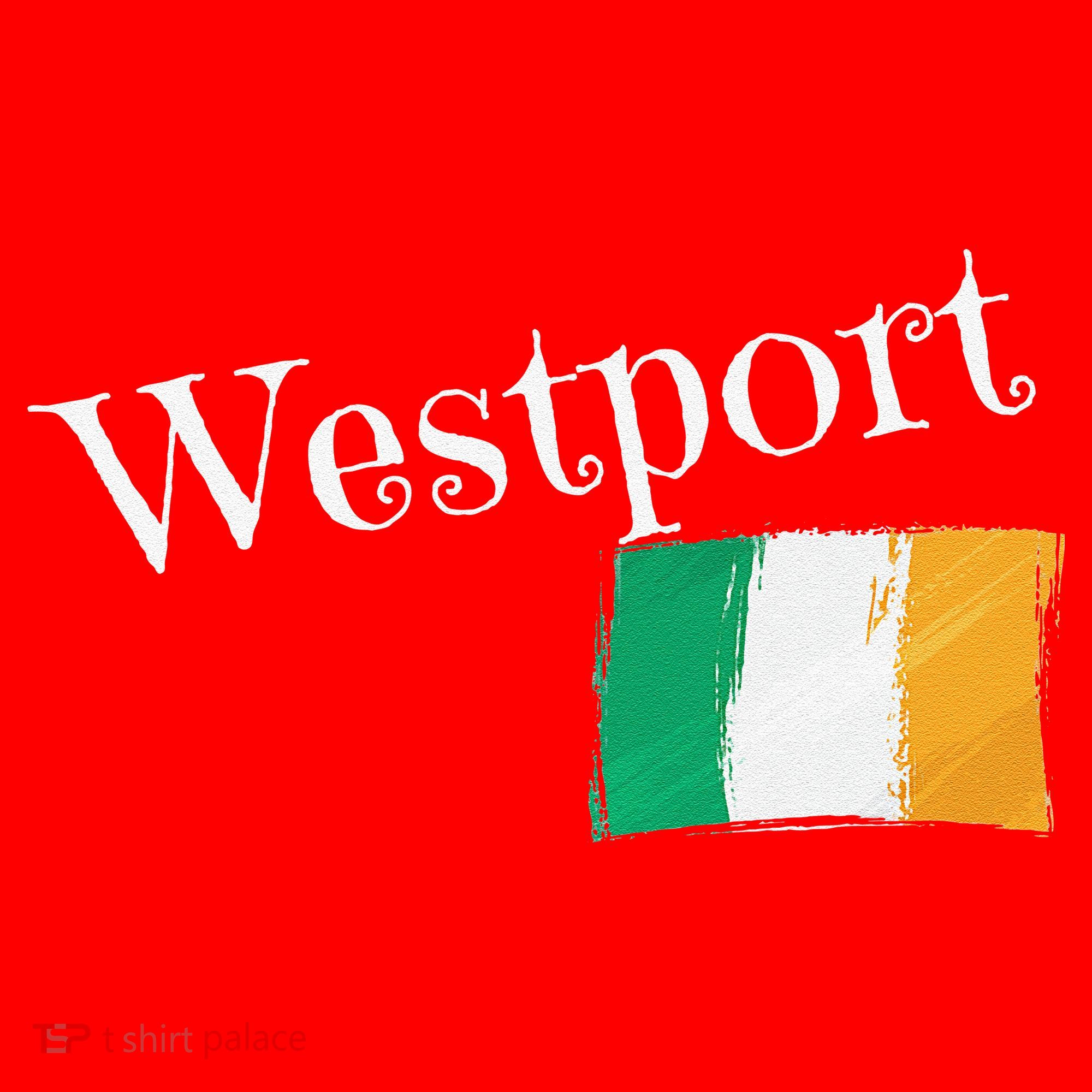Westport Ireland Flag Irish City Saint Patrick's Day Santa Hat