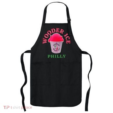 Wooder Ice Funny Philadelphia Slang Novelty Water Ice Apron