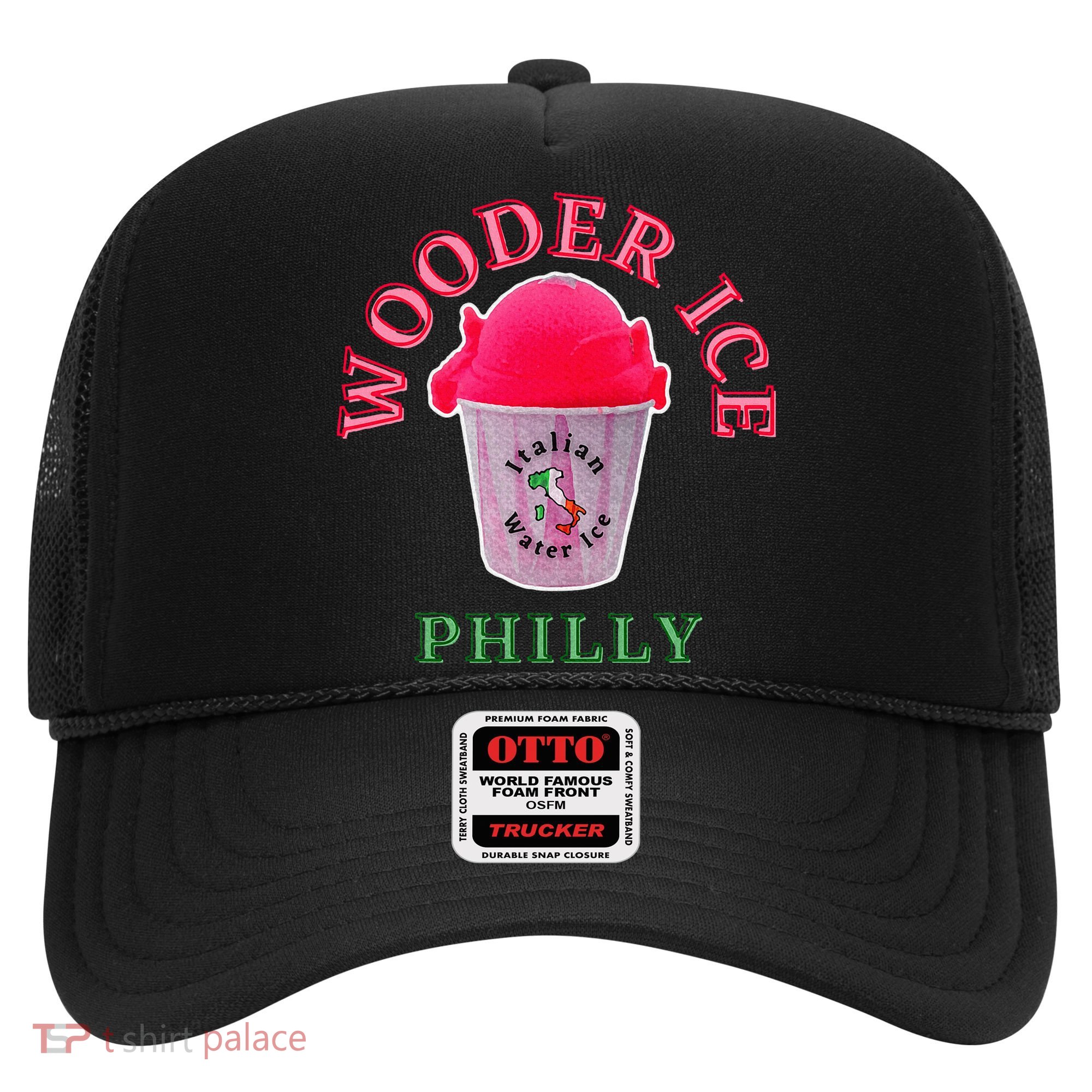 Wooder Ice Funny Philadelphia Slang Novelty Water Ice Hat