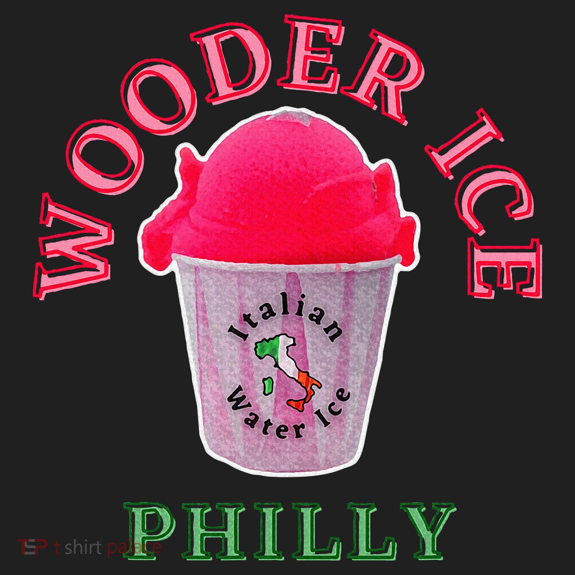 Wooder Ice Funny Philadelphia Slang Novelty Water Ice Hat