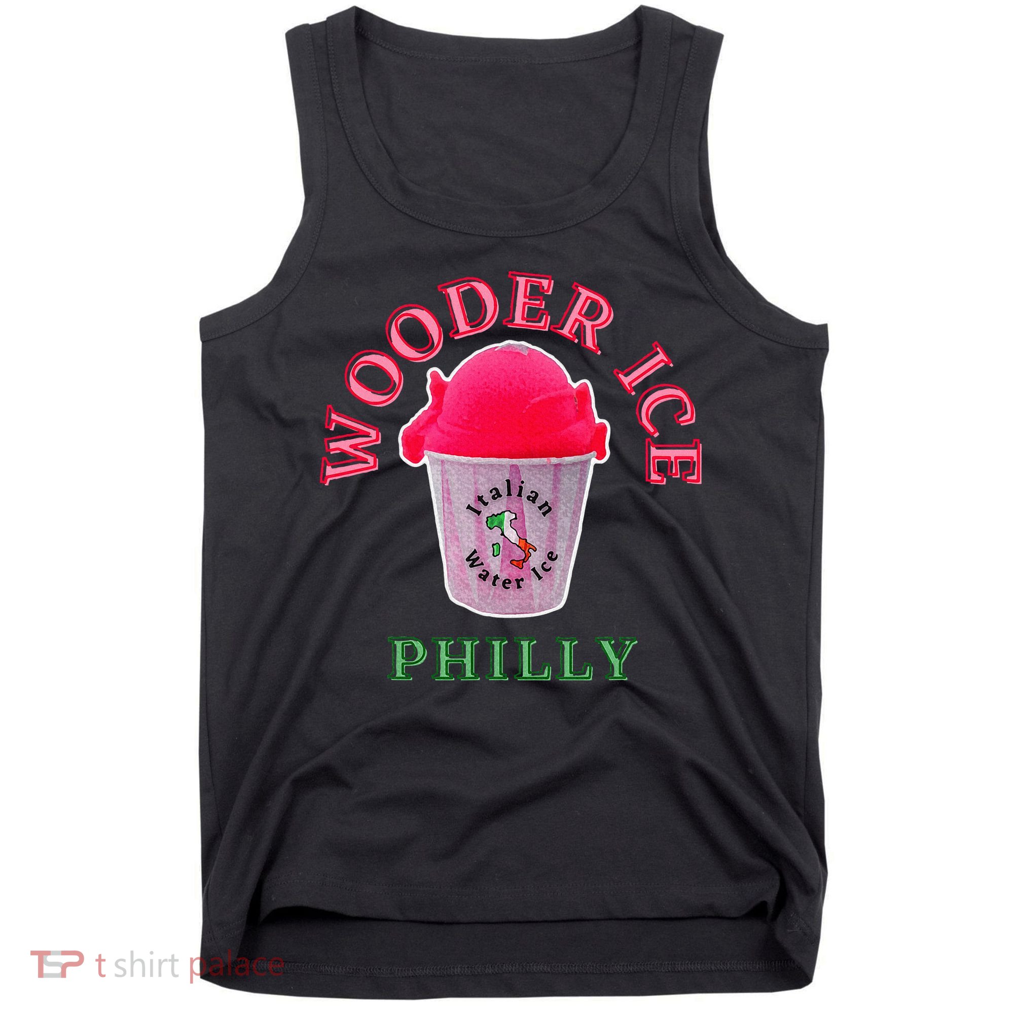 Wooder Ice Funny Philadelphia Slang Novelty Water Ice Tank Top