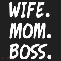 Wife Mom Boss Mommy is the Boss Women's Sweatshirt thumb 2