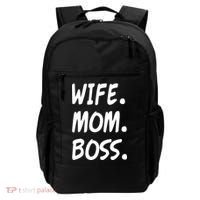 Wife Mom Boss Mommy is the Boss Backpack thumb 0