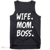 Wife Mom Boss Mommy is the Boss Tank Top thumb 0
