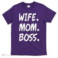 Wife Mom Boss Mommy is the Boss T-Shirt thumb 0