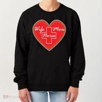 Wife Mom Nurse Women's Sweatshirt thumb 0