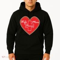 Wife Mom Nurse Hoodie thumb 2