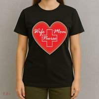 Wife Mom Nurse T-Shirt thumb 4