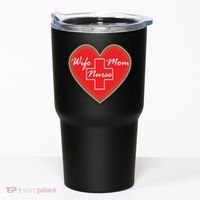 Wife Mom Nurse Tumbler thumb 0