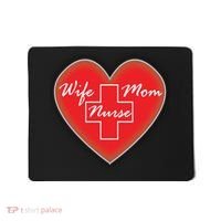 Wife Mom Nurse Mousepad thumb 0