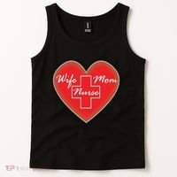 Wife Mom Nurse Tank Top thumb 2