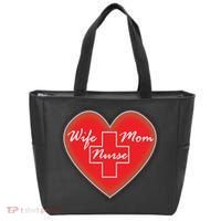 Wife Mom Nurse Tote Bag thumb 0