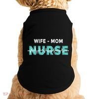 Wife Mom Nurse Pulse Doggie Tank thumb 0