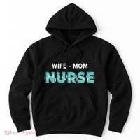 Wife Mom Nurse Pulse Hoodie thumb 0