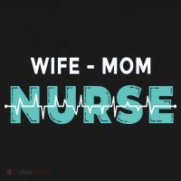 Wife Mom Nurse Pulse Hoodie thumb 7