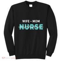 Wife Mom Nurse Pulse Sweatshirt thumb 0