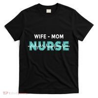 Wife Mom Nurse Pulse T-Shirt thumb 0
