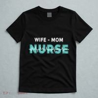 Wife Mom Nurse Pulse T-Shirt thumb 5