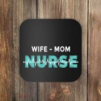 Wife Mom Nurse Pulse Coaster thumb 0