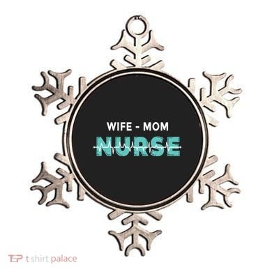 Wife Mom Nurse Pulse Ornament