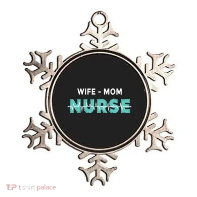 Wife Mom Nurse Pulse Ornament