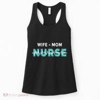 Wife Mom Nurse Pulse Women's Tank Top thumb 0