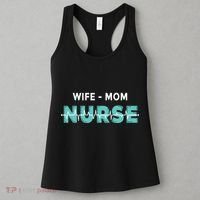 Wife Mom Nurse Pulse Women's Tank Top thumb 3