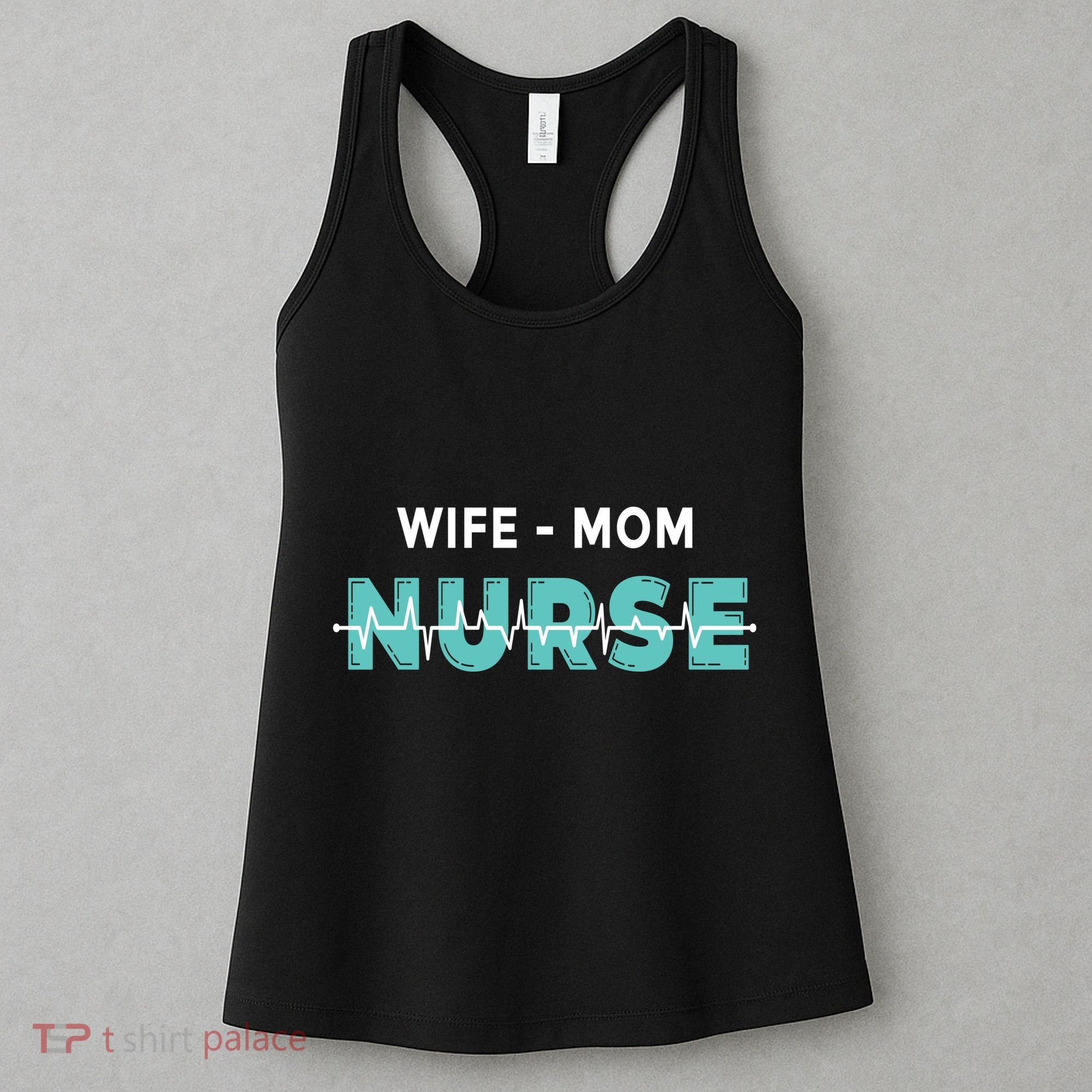 Wife Mom Nurse Pulse Women's Tank Top