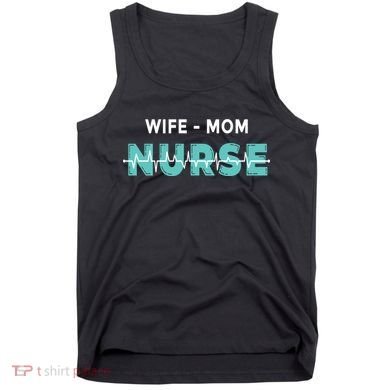 Wife Mom Nurse Pulse Tank Top