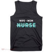 Wife Mom Nurse Pulse Tank Top thumb 0