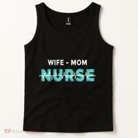 Wife Mom Nurse Pulse Tank Top thumb 2