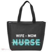 Wife Mom Nurse Pulse Tote Bag thumb 0