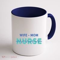 Wife Mom Nurse Pulse Coffee Mug thumb 1