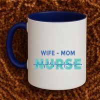 Wife Mom Nurse Pulse Coffee Mug thumb 2