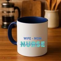 Wife Mom Nurse Pulse Coffee Mug thumb 4