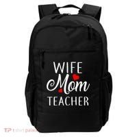 Wife Mom Teacher  Backpack thumb 0