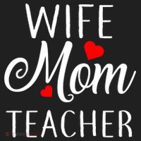 Wife Mom Teacher  Tumbler thumb 3