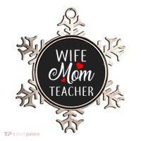 Wife Mom Teacher  Ornament thumb 0